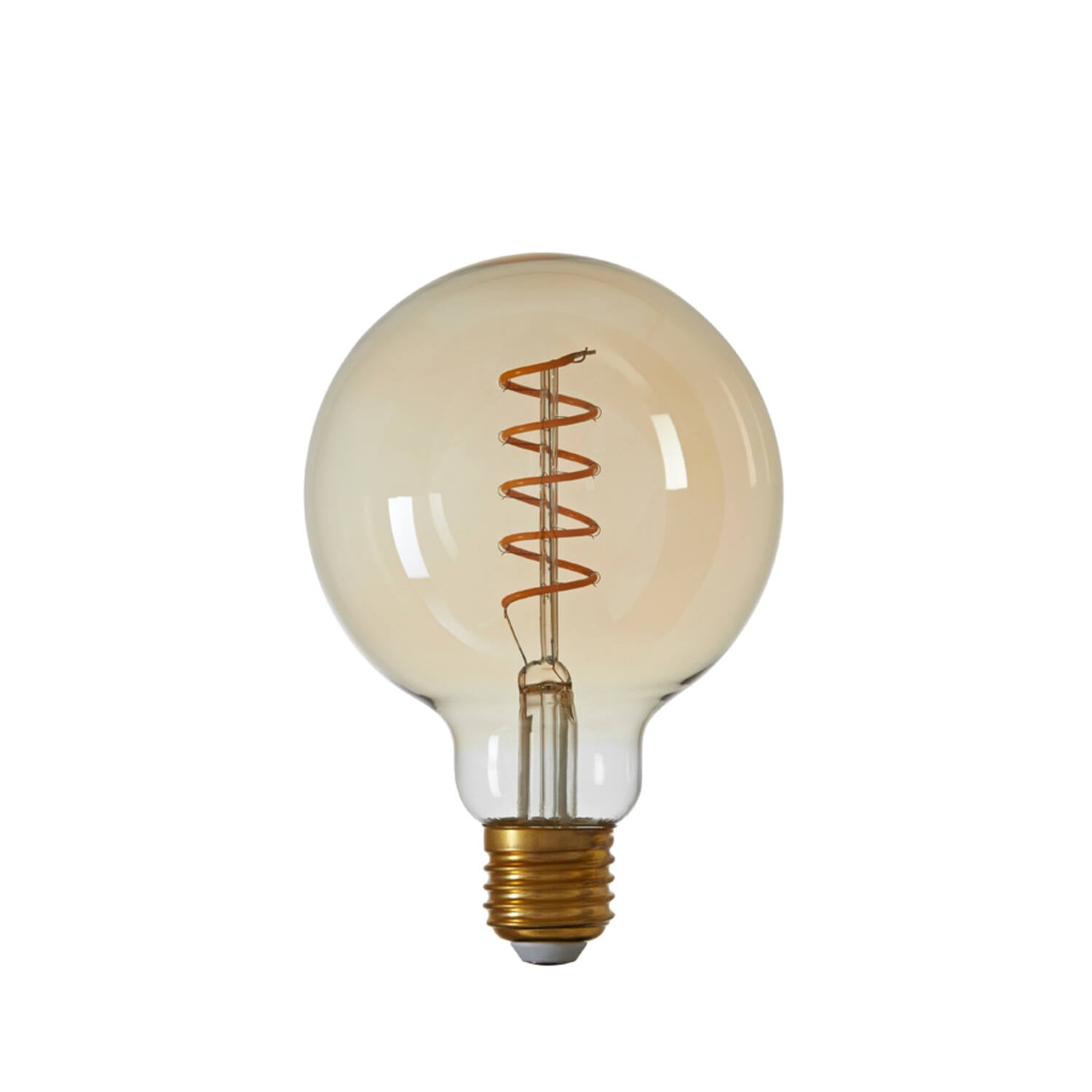 Deco E27 4W LED Globe Amber Bulb