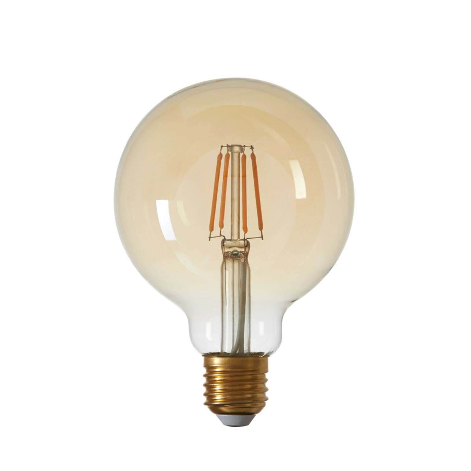 LED Globe Light Bulb 3W/ 4W amber E27 dimmable