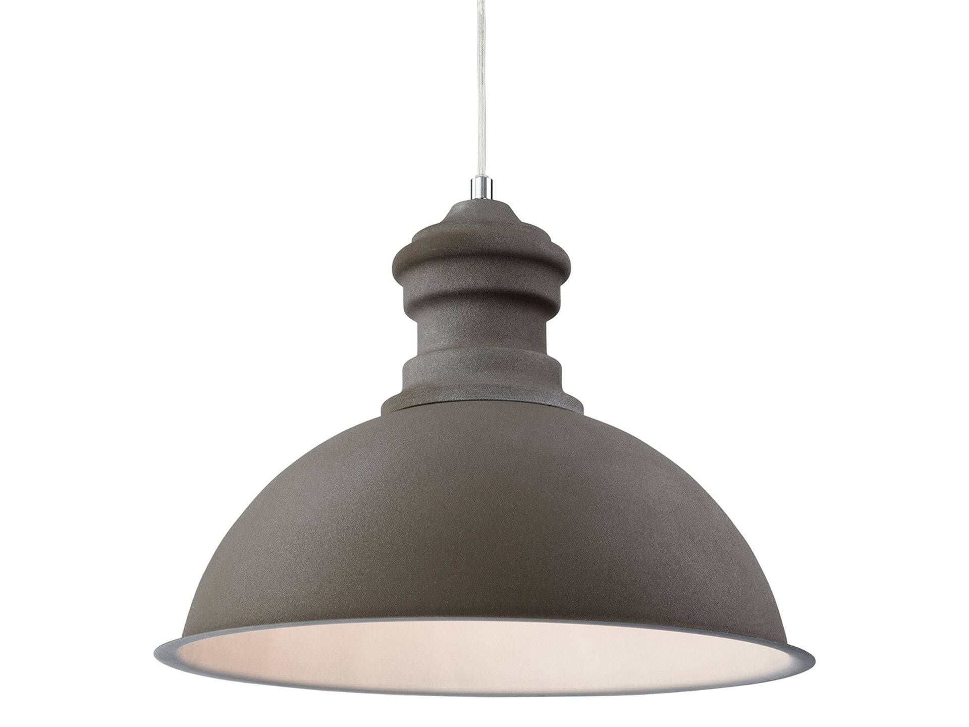 Aztec Pendant-  Rough Sand Concrete/ Sand White