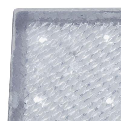 Walkover Led Recessed Small Square Walkover -Clear & White Small/Medium