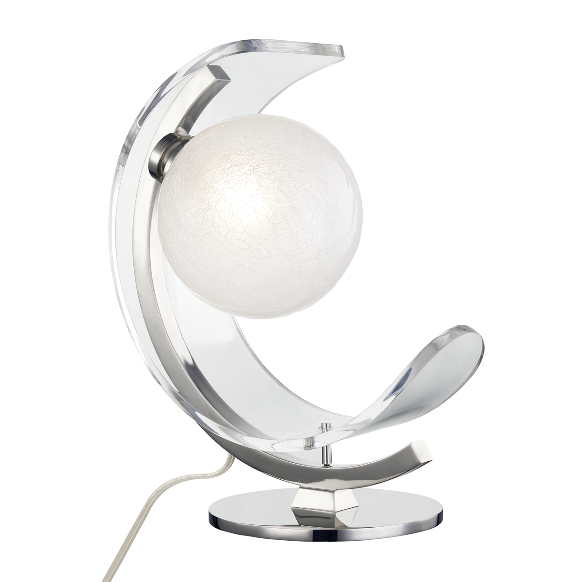 Arden 1Lt Table Lamp - Polished Nickel