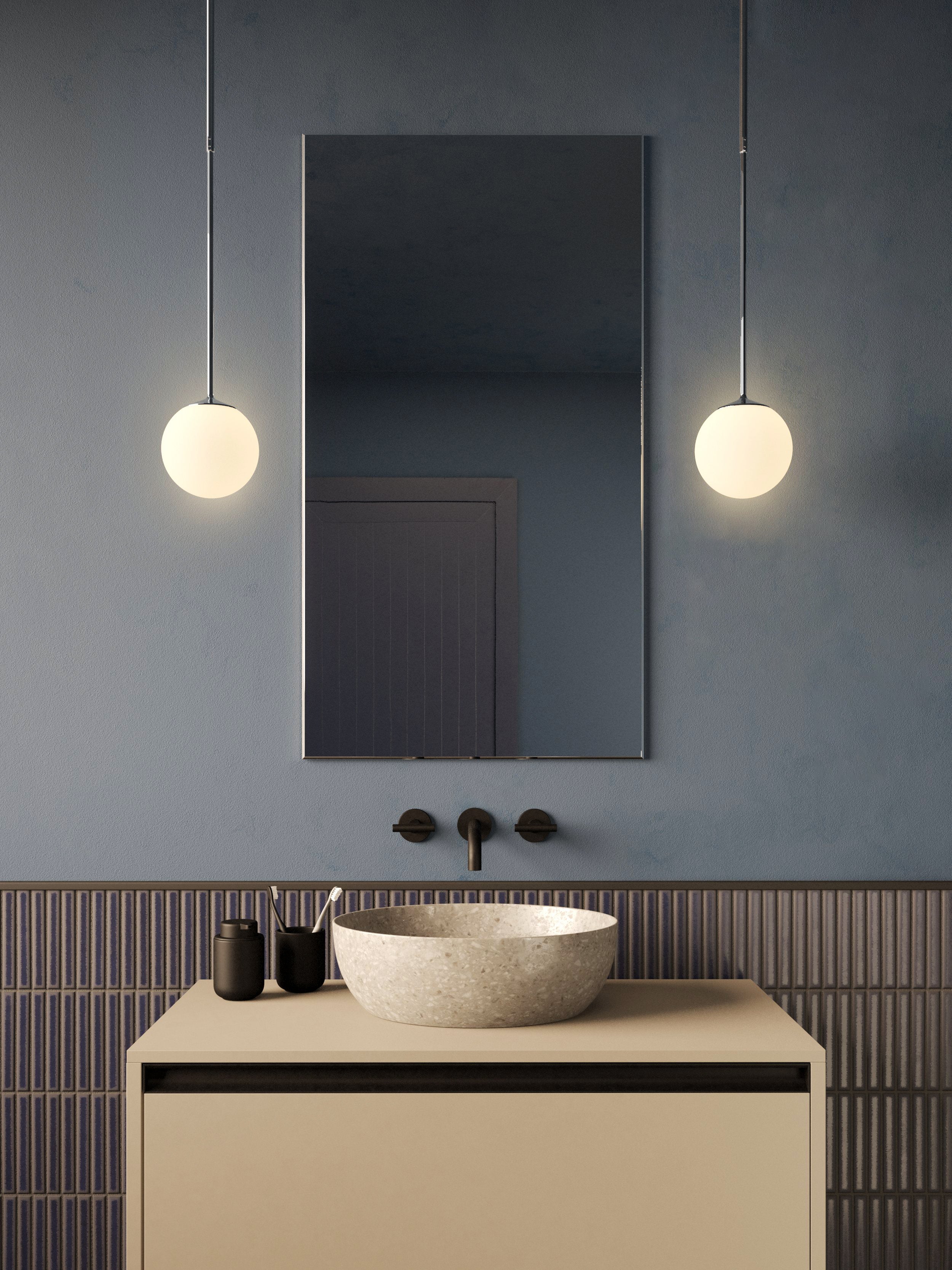 Nara Cone/ Globe/ Ribbed Glass Shades