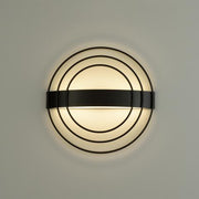 Ringo Wall Light- Black/ Gold