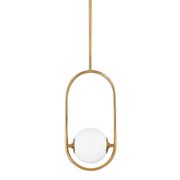 Everley 1Lt S/M/L Pendant - Vintage Brass