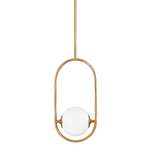 Everley 1Lt S/M/L Pendant - Vintage Brass