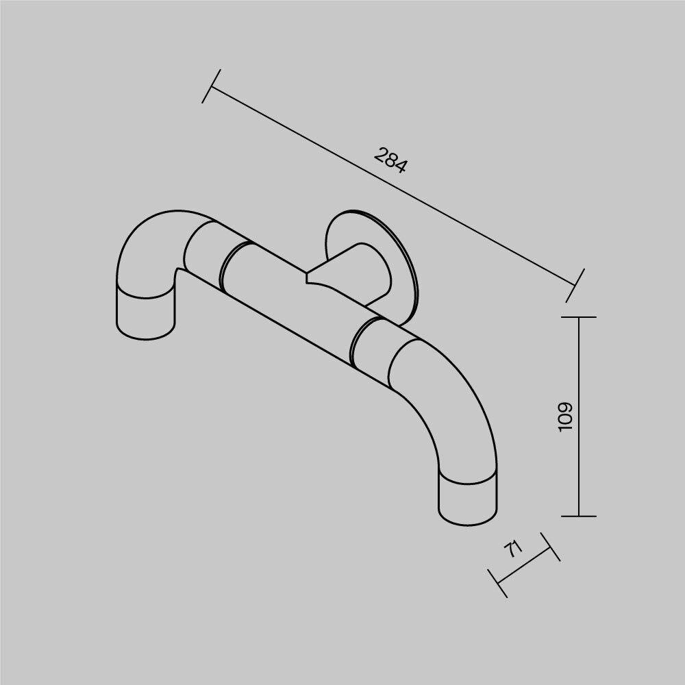 Sleek Outdoor Wall Light