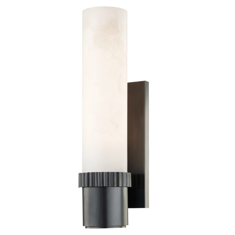Argon 1Lt Wall Sconce - Aged Brass/Bronze