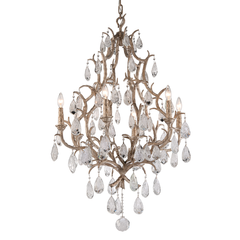 Amadeus 6/8Lt Crystal Chandelier - Vienna Bronze