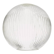 Easy Fit E27/B22 Glass Shade - Ribbed