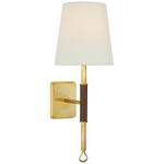 Griffin Wall Sconce - Brass/Bronze & Leather