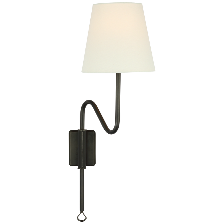 Griffin Articulating Scone - Brass/Bronze & Leather