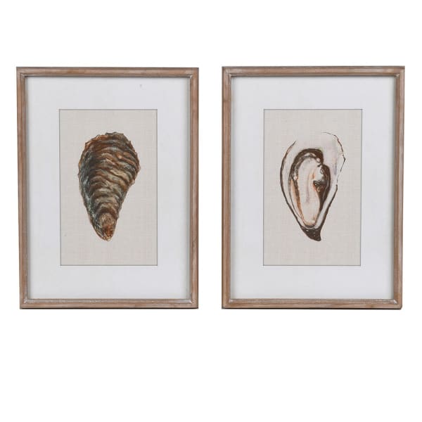 Set of 2 Oyster Prints - Christmas Gift