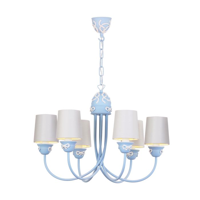 Amelie 6 Light Armed Pendant  Fitting Only- Various Finishes