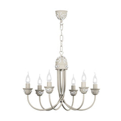 Amelie 6 Light Armed Pendant  Fitting Only- Various Finishes