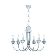 Amelie 6 Light Armed Pendant  Fitting Only- Various Finishes
