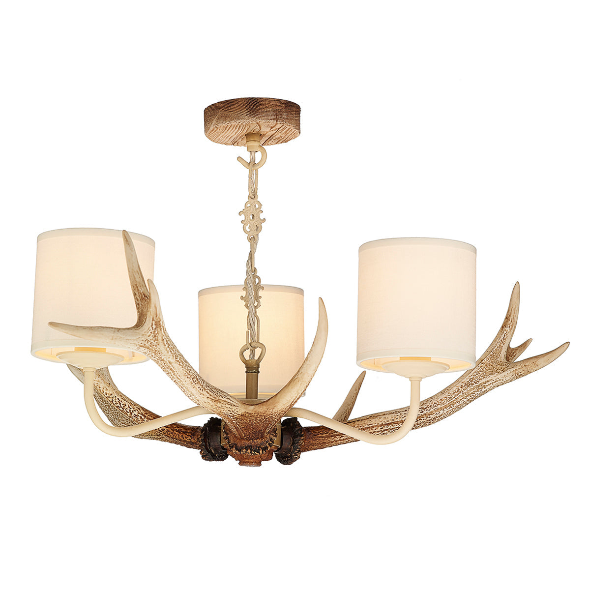 David Hunt Antler 3/5/6/8Lt Multi-Arm Pendant Various Finish