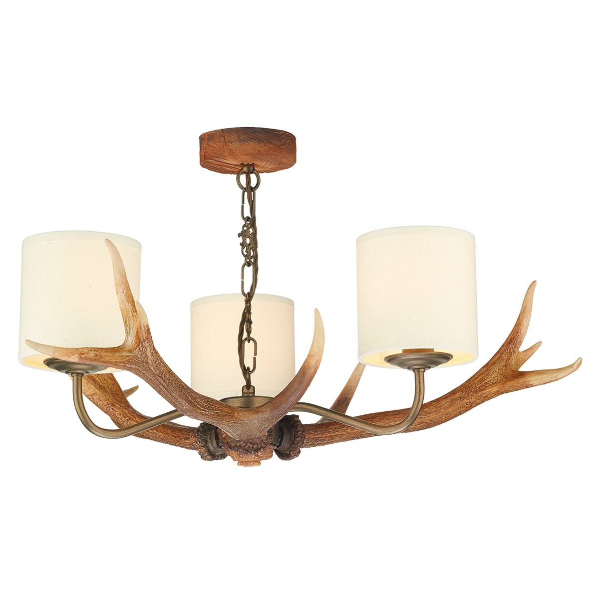David Hunt Antler 3/5/6/8Lt Multi-Arm Pendant Various Finish