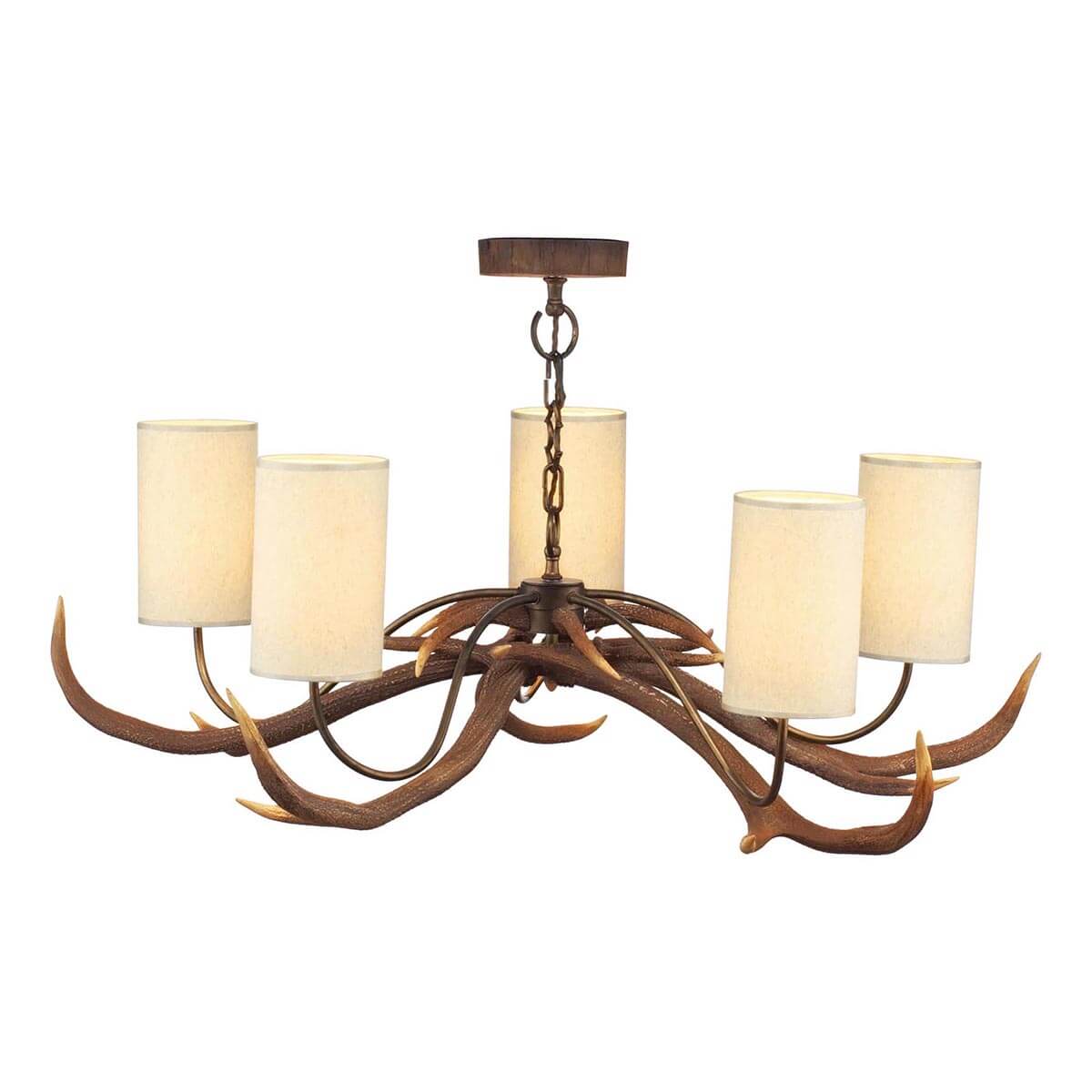 David Hunt Antler 3/5/6/8Lt Multi-Arm Pendant Various Finish