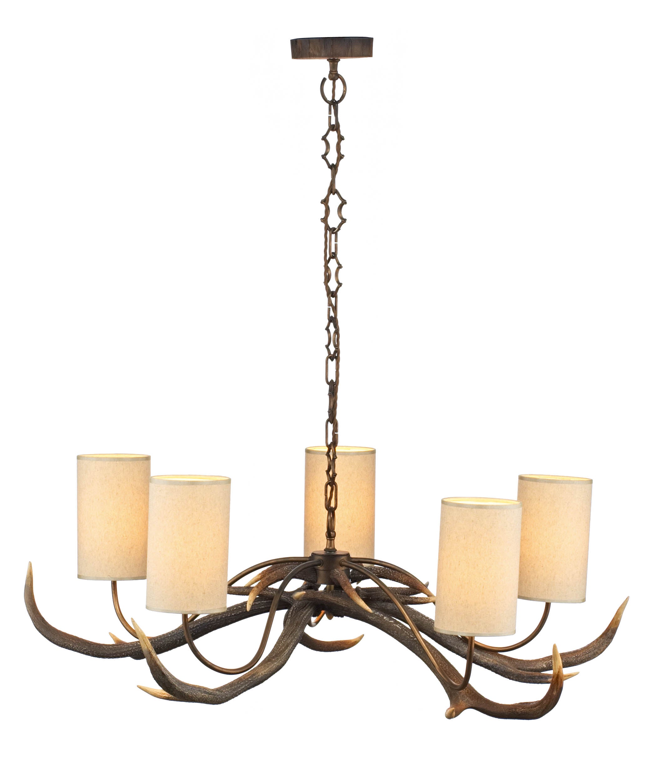 David Hunt Antler 3/5/6/8Lt Multi-Arm Pendant Various Finish