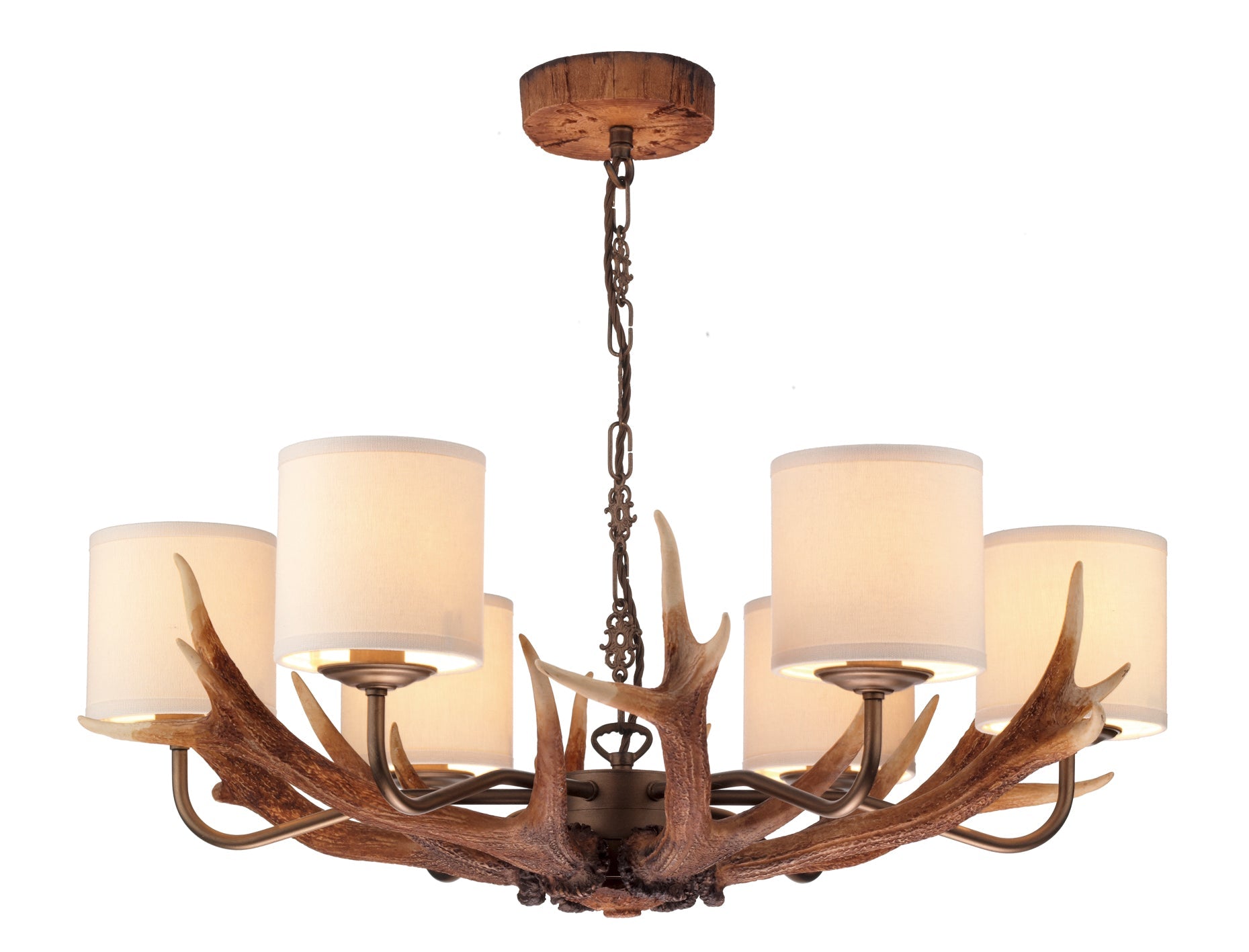 David Hunt Antler 3/5/6/8Lt Multi-Arm Pendant Various Finish