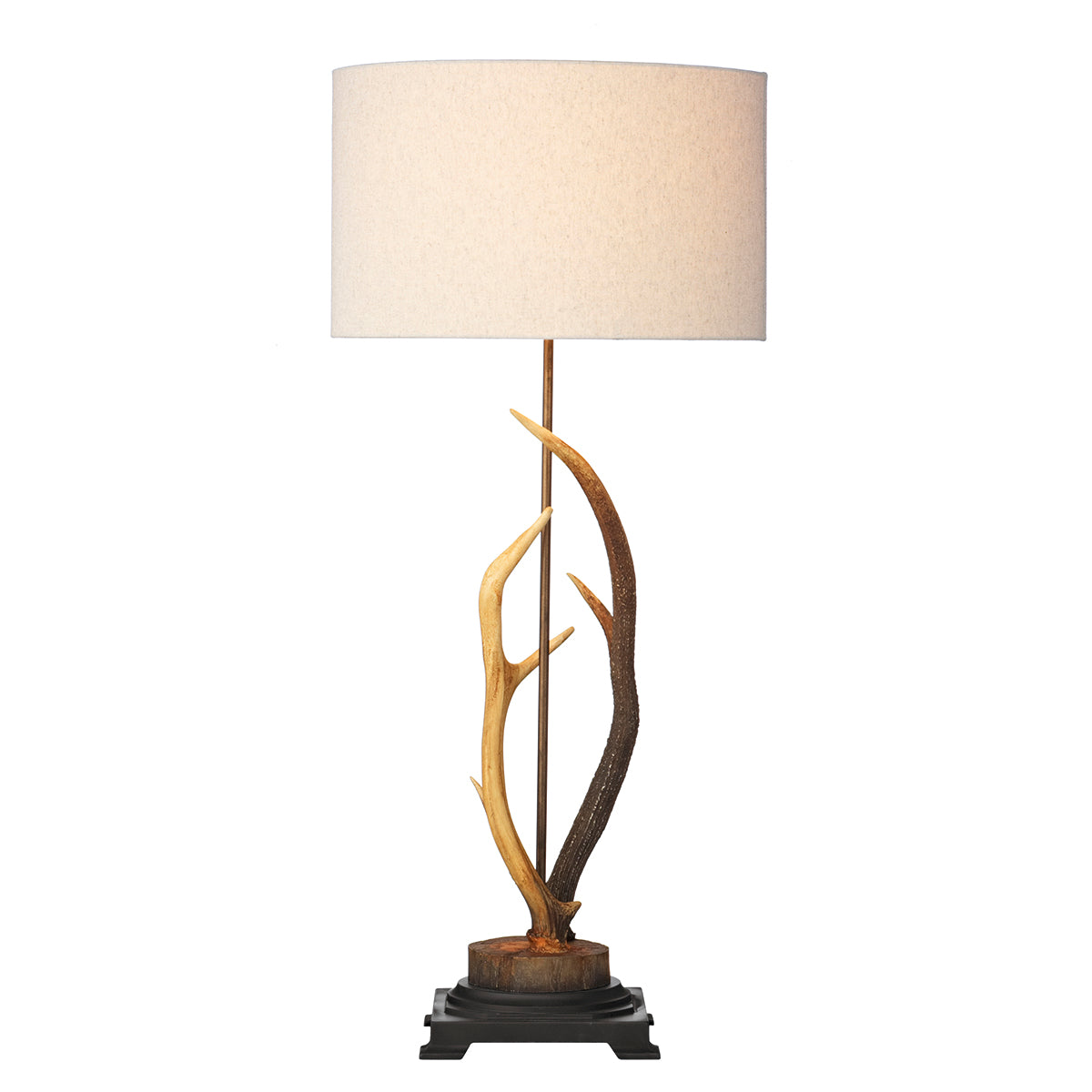 Antler Table Lamp Complete With Shade E27