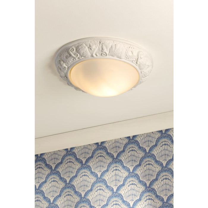 Aquatic Bathroom Bespoke Ceiling Light Black IP44- Various Finishes