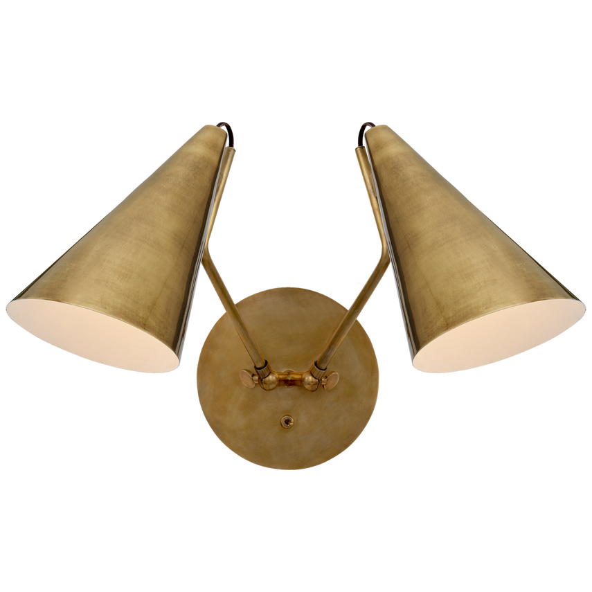 Clemente Double Sconce - Various Colours
