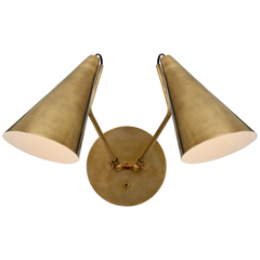 Clemente Double Sconce - Various Colours
