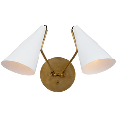 Clemente Double Sconce - Various Colours