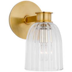 Asalea 1/2/3Lt Bathroom Sconce - Brass/Nickel