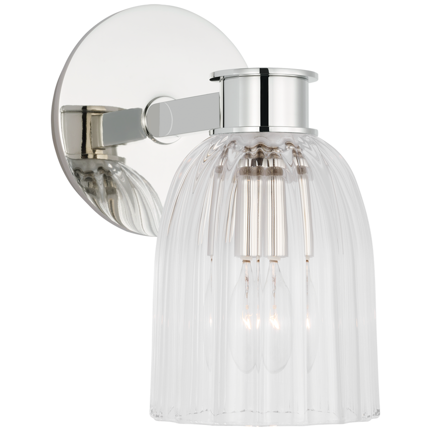 Asalea 1/2/3Lt Bathroom Sconce - Brass/Nickel