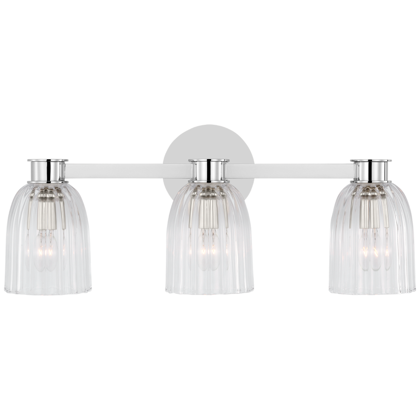 Asalea 1/2/3Lt Bathroom Sconce - Brass/Nickel