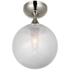 Cristol 1/3/16Lt Flush Mount - Nickel/Brass