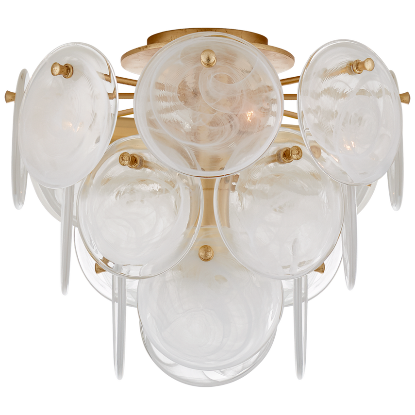 Loire 4/5Lt Tiered Flush Mount -  Various Colours