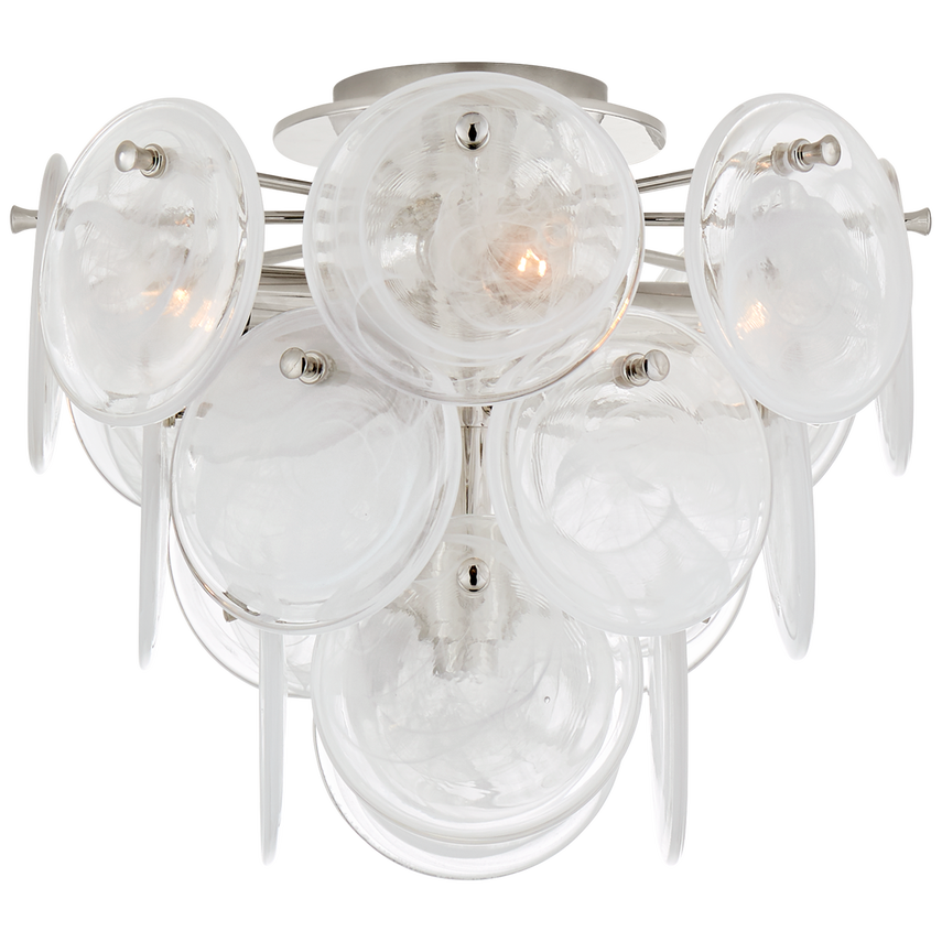 Loire 4/5Lt Tiered Flush Mount -  Various Colours