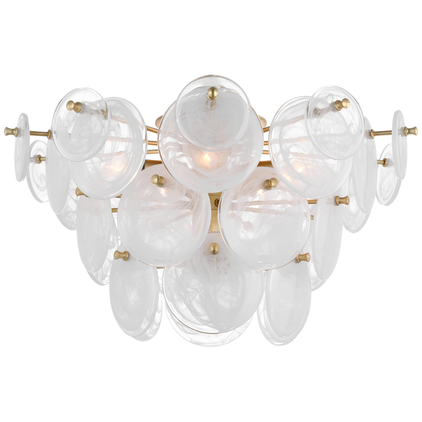 Loire 4/5Lt Tiered Flush Mount -  Various Colours