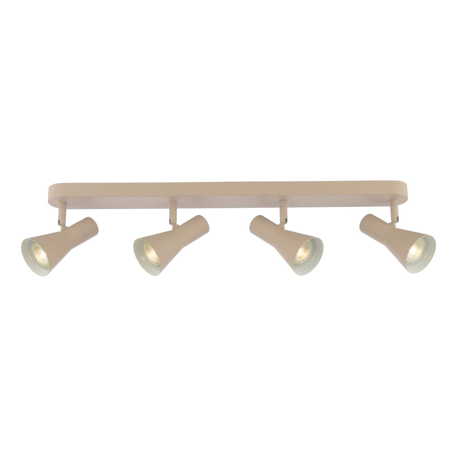 Arnel 4 Light Bar Spotlight- Satin Taupe Finish