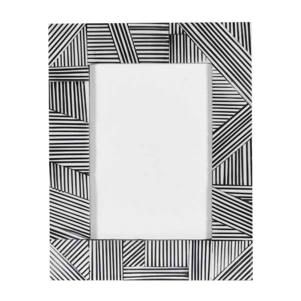 Black Stripe Photoframe - Christmas Gift