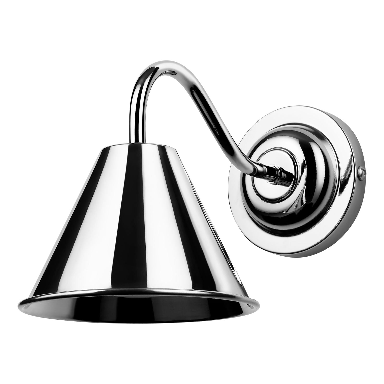 David Hunt Avon Bathroom Wall Light,butter Brass/Polished Chrome IP44