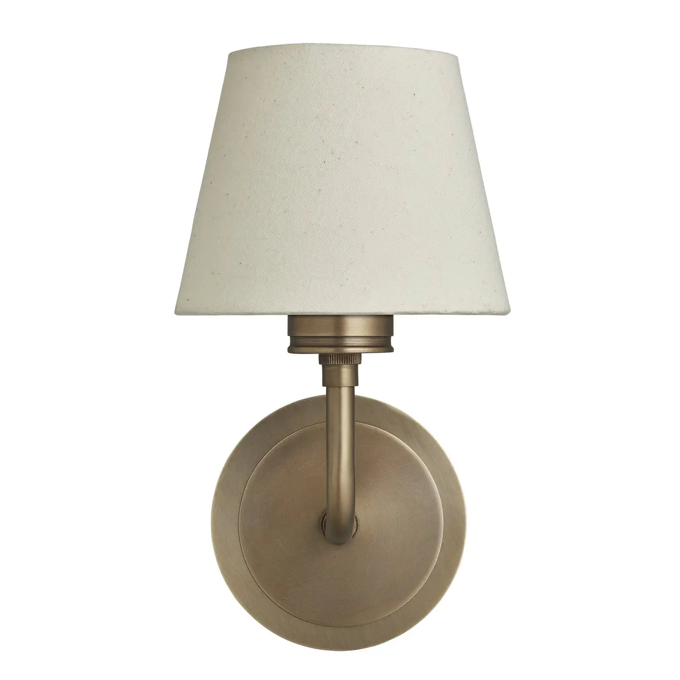 Albany 1/2Lt Wall Light - Natural Cotton Shade