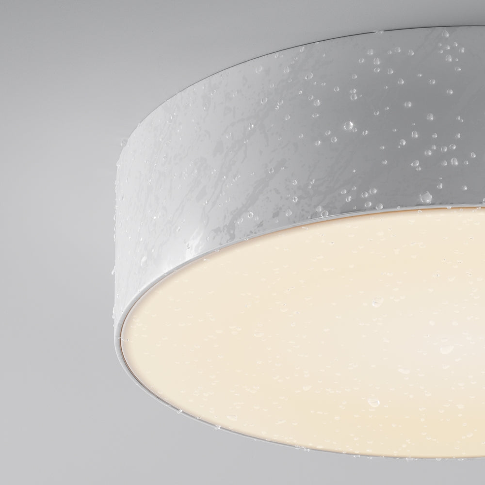 Zon Outdoor Flush Light IP65- Black/ White Finishes