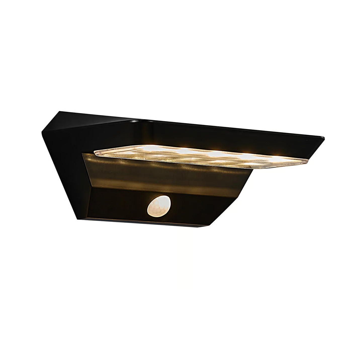 Agena Solar Wall light- Black