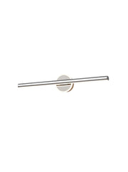 Allure LED Wall Light - Chrome and Aged Brass