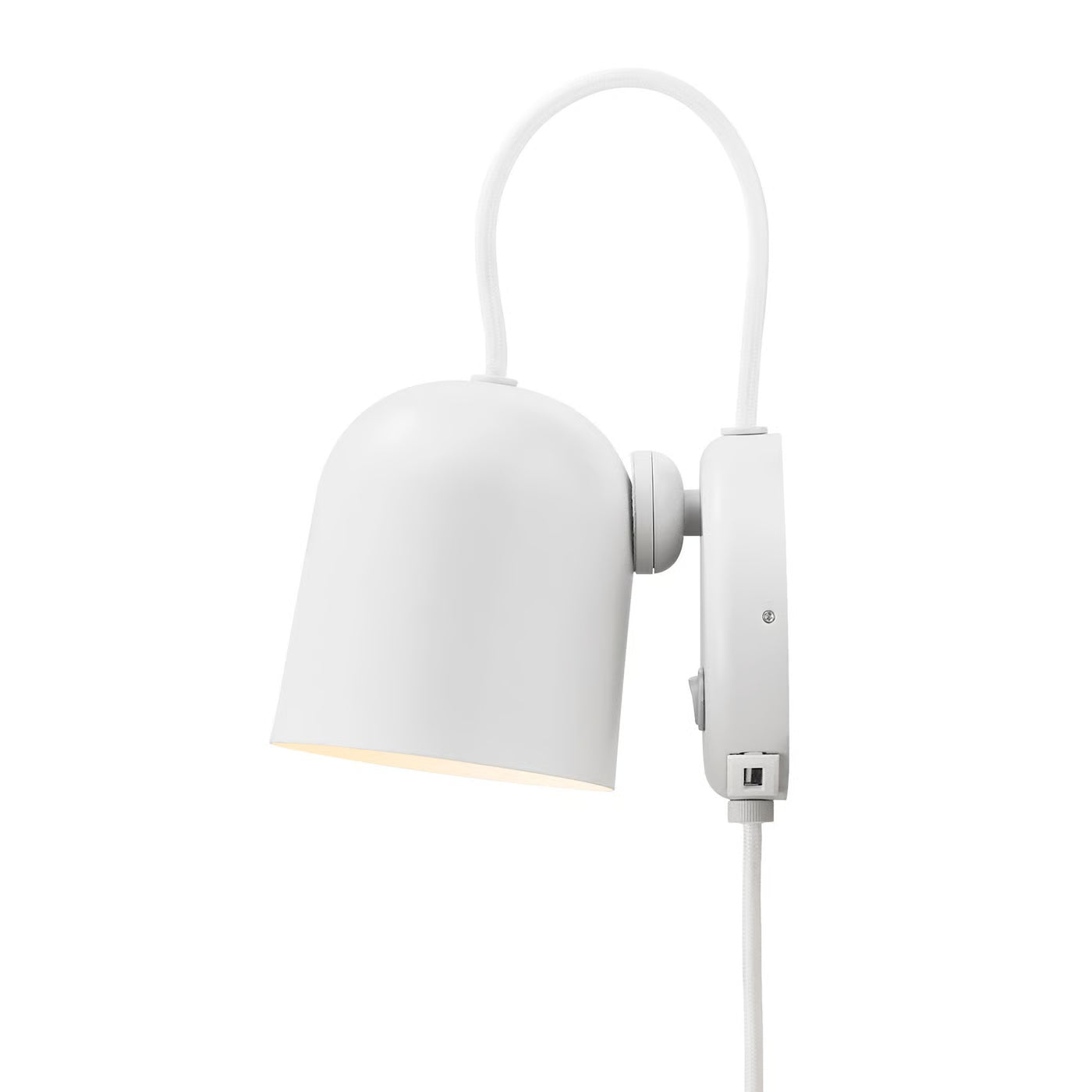 Angle GU10 Wall light-  Black/ White