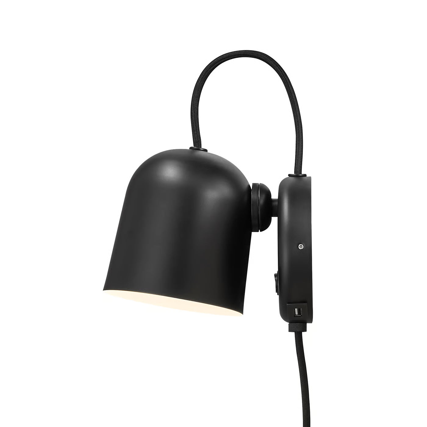 Angle GU10 Wall light-  Black/ White
