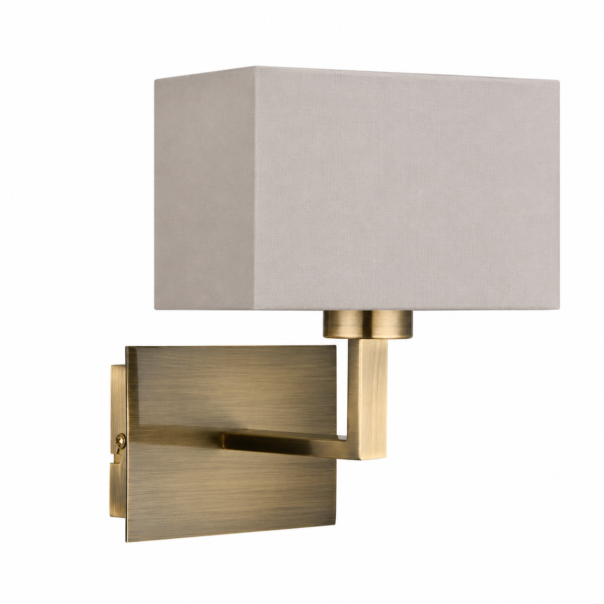 Clara 1lt Switched Wall Light- Various Finishes