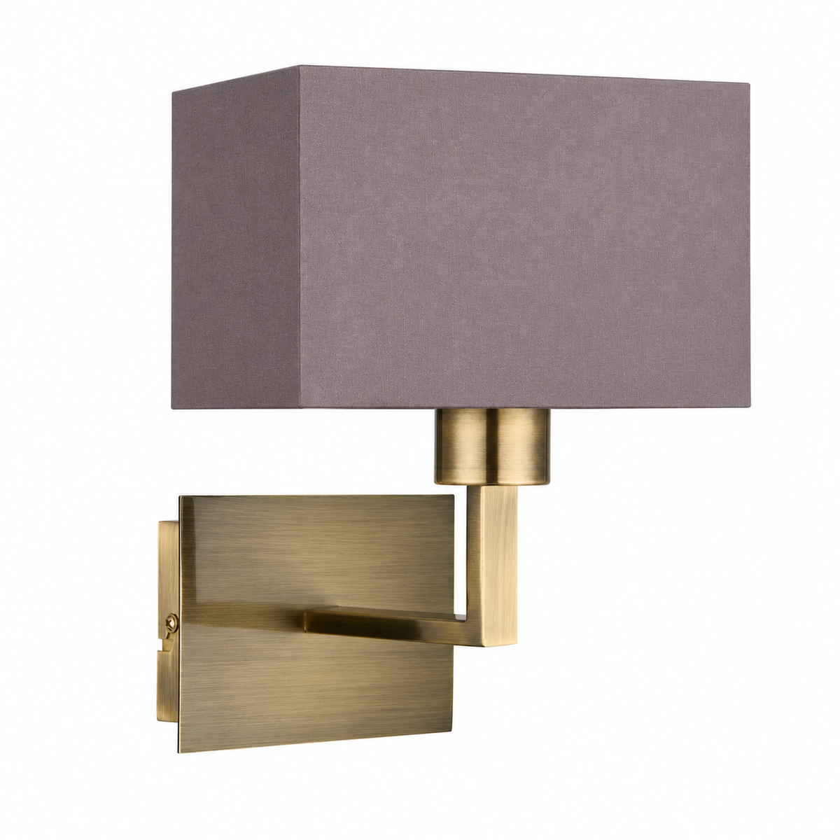 Clara 1lt Switched Wall Light- Various Finishes