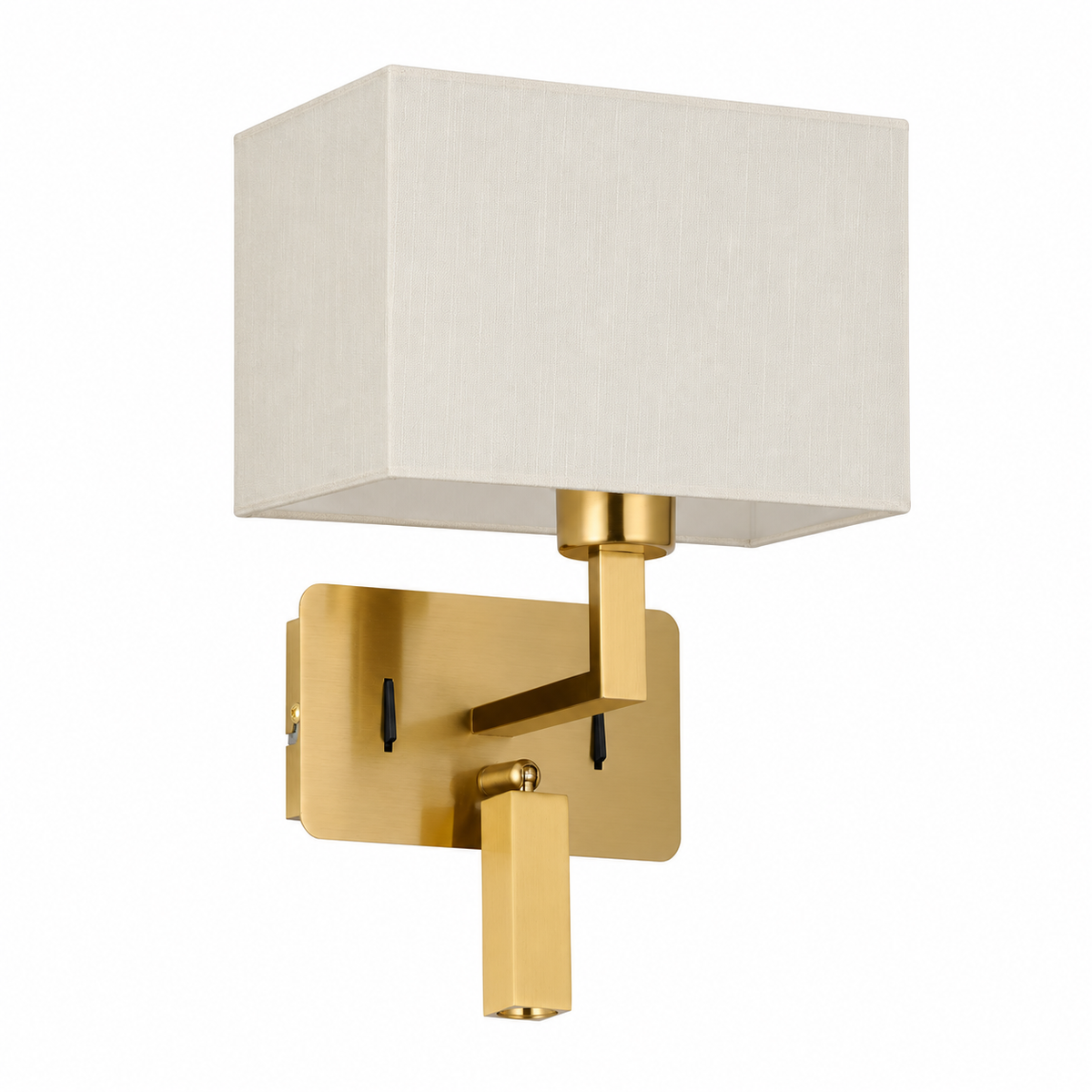 Clara Wall + Reading Light with USB-C + USB-A Socket- Various Finishes