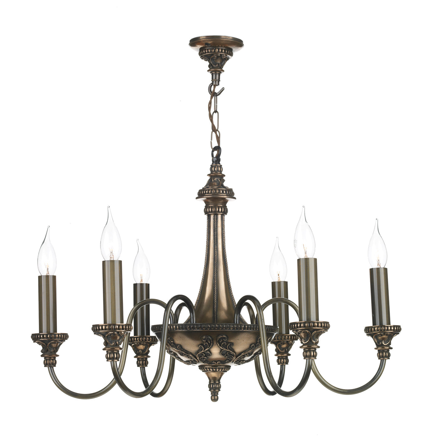 David Hunt Bailey 4/6/12Lt Multi-Arm Pendant Various Finish