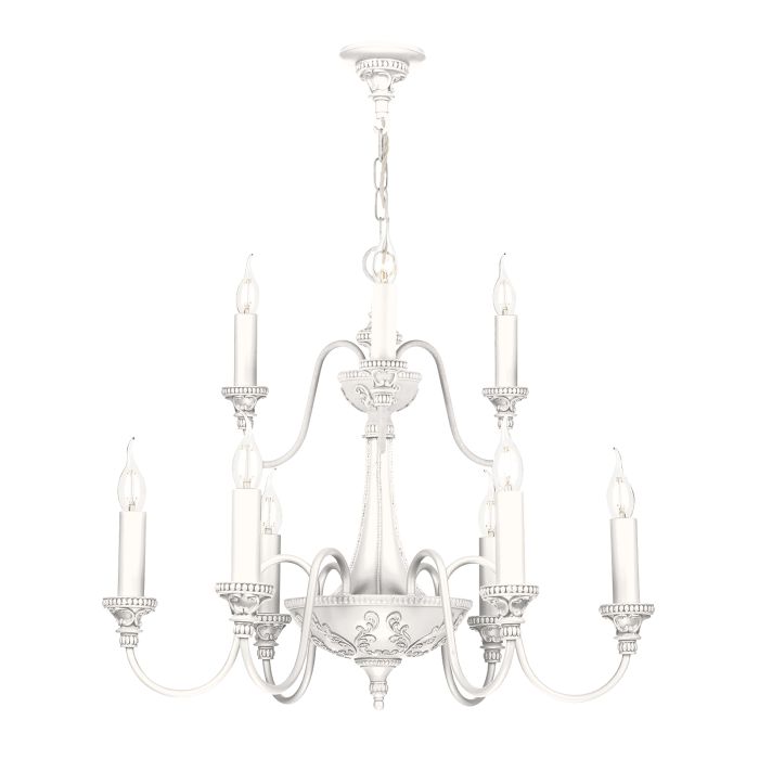 Bailey 9 Light Armed Pendant- Bespoke Fitting Only